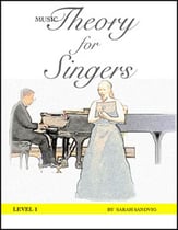 Music Theory for Singers No. 1 Vocal Solo & Collections sheet music cover